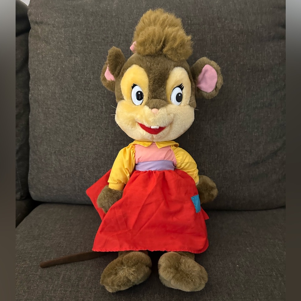 18" Tanya Girl Mouse Plush Toy From Fievel Goes West An American‎ Tail 1989